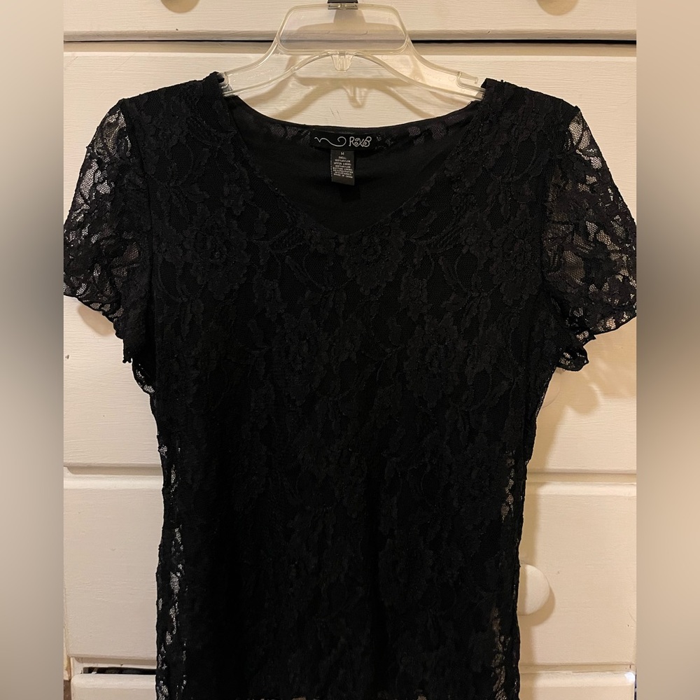 RXB medium lace rope with black polyester/spandex underneath